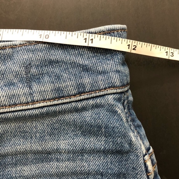 Madewell Crop Wide Leg Button Front Jeans 23 T - Picture 10 of 12